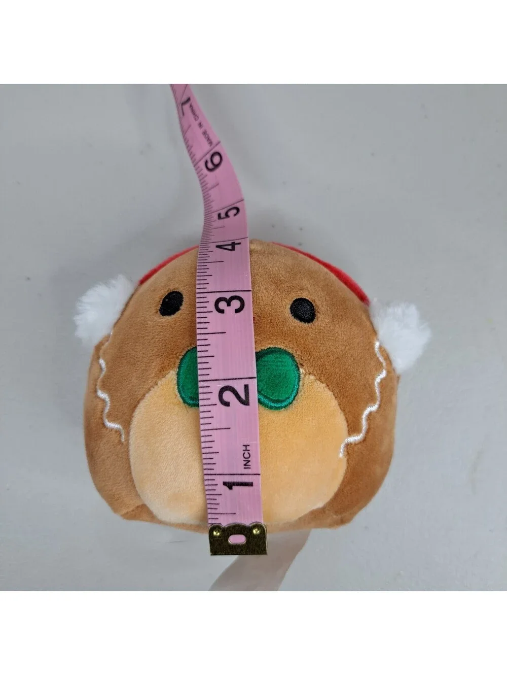 Squishmallows Jordan the Gingerbread Plush Christmas Holiday Stuffed Toy 4 Inch